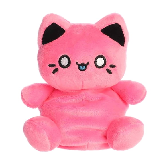 Aurora Palm Pals Tasty Peach Vivid Pink Meowchi 5 Inch Stuffed Animal Toy Licensed