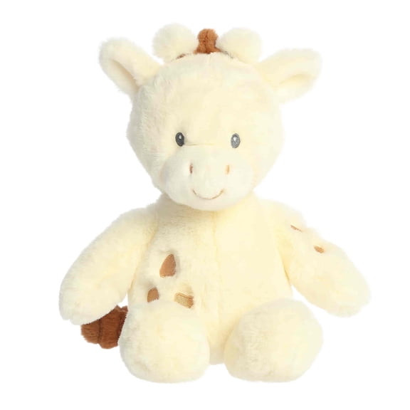 Aurora Playful Cuddler Squeakers Glade Giraffe Baby Stuffed Animal - Squeak and Crinkle Sounds for Interactive Fun - Perfect for Nursery Decor, Playtime, and Gifts - Yellow 13 Inches