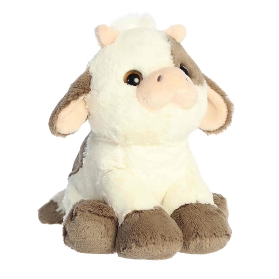 Aurora Playful Little Dreamers Moony Cow Stuffed Animal - Mini Companions Ready for Playful Adventures - Perfect for Birthdays, Adults and Kids All Ages - Brown 8 Inches