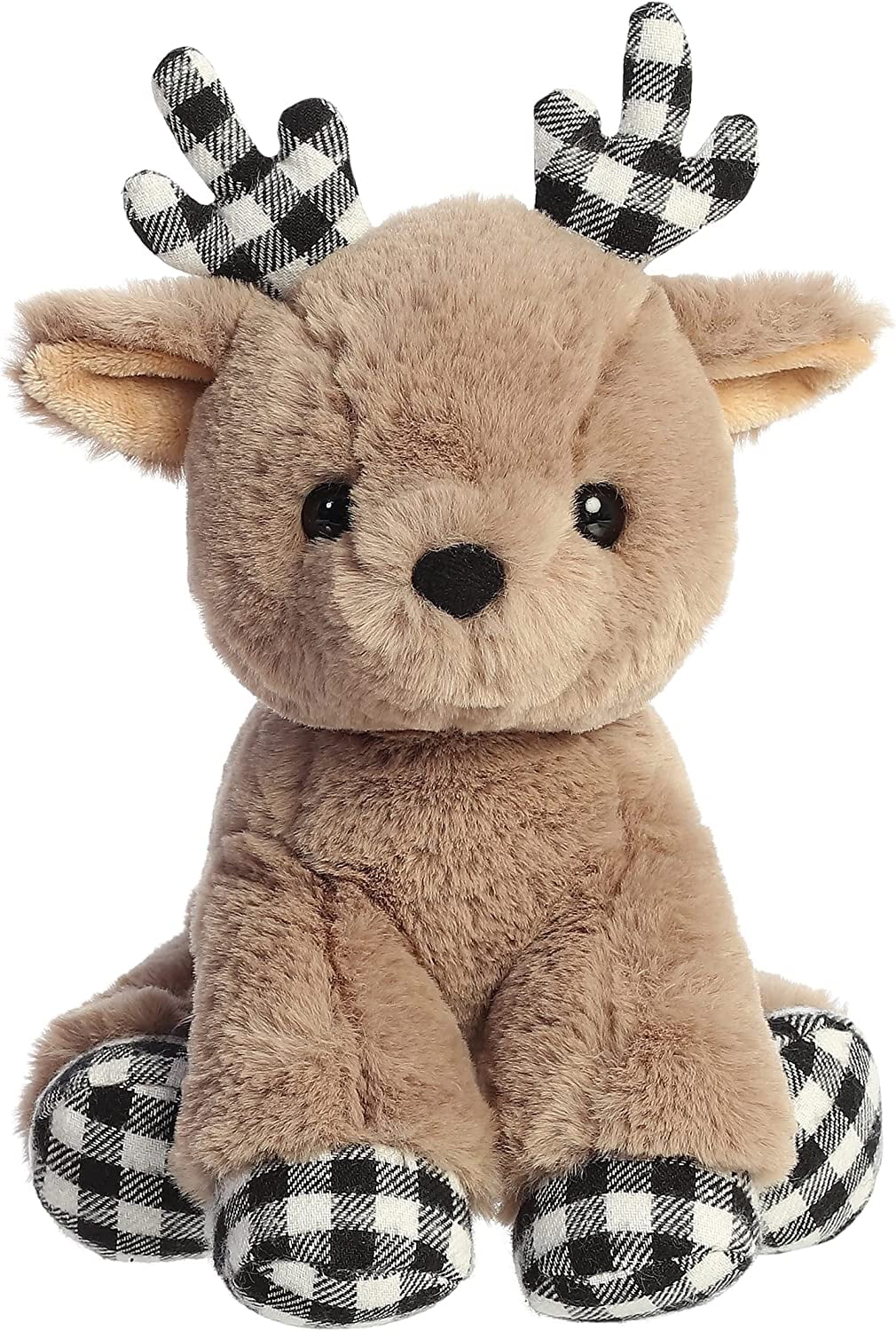 Aurora Plush - Merry Reindeer - 11" Taupe