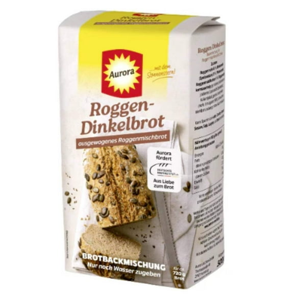 Aurora Rye Spelt Bread Baking Mix (Roggen Dinkelbrot)