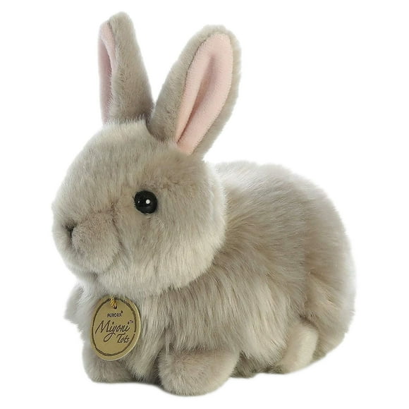 Aurora - Small Angora Grey Bunny