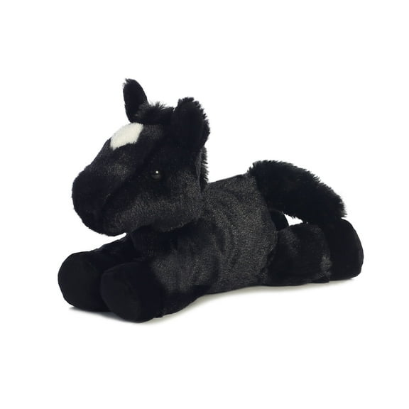Aurora - Small Black Mini Flopsie - 8" Beau - Adorable Stuffed Animal