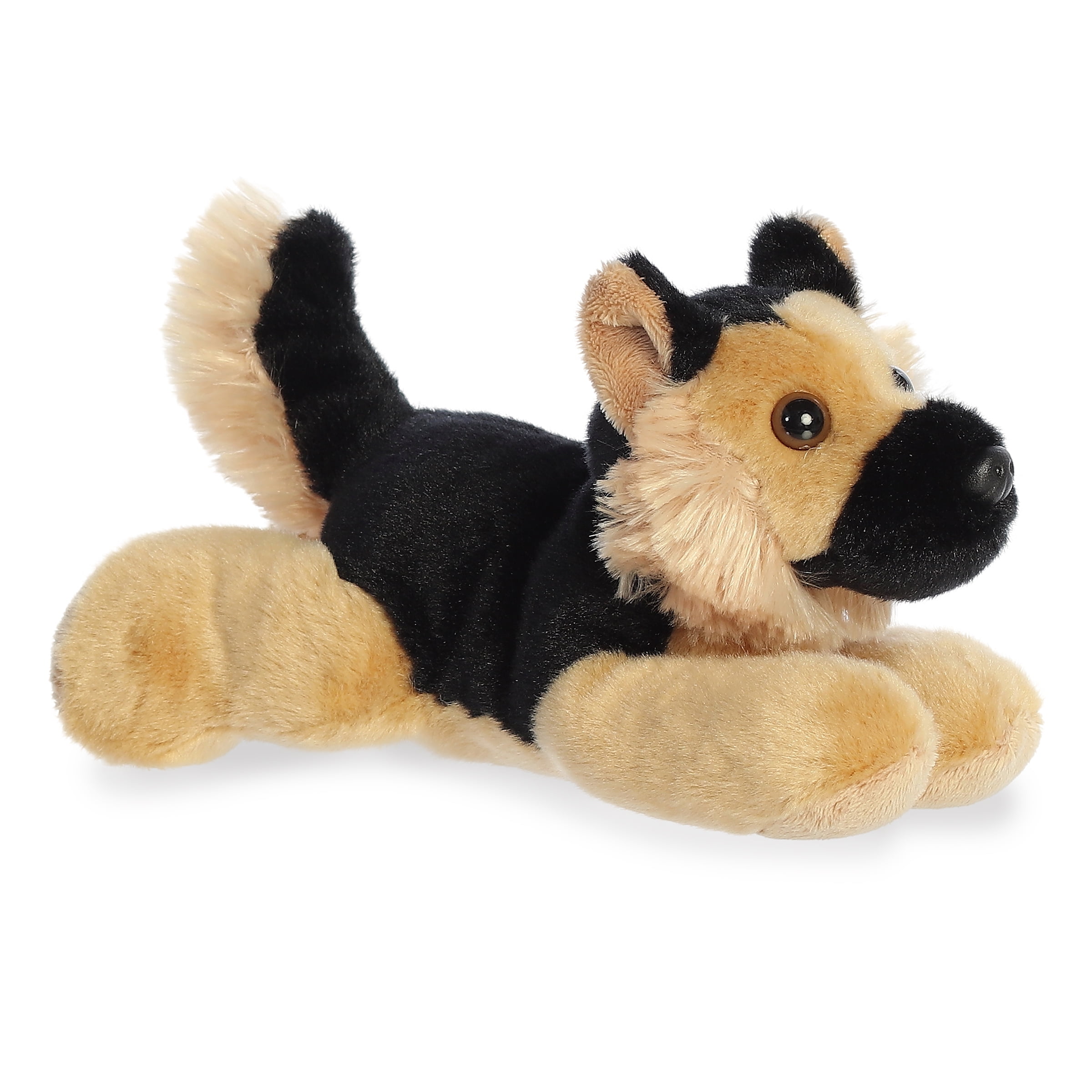 Aurora 8 in. Mini Flopsie Shep Stuffed Animal Toy, German Shepherd ...
