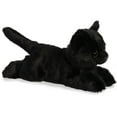 thumbnail image 1 of Aurora - Small Black Mini Flopsie - 8" Twilight Cat - Adorable Stuffed Animal, 1 of 5
