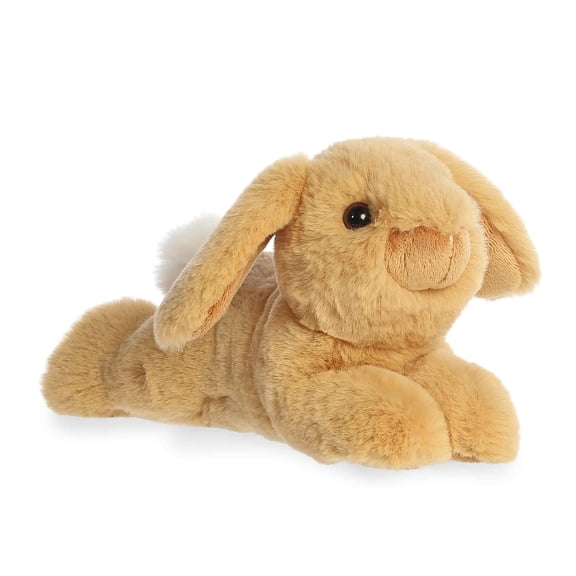 Aurora - Small Brown Adorable Stuffed Animal - 8.5" Biscuit Lop Bunny Tan - Mini Flopsie