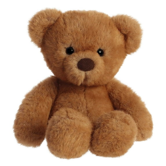 Aurora - Small Brown Bear - 9" Softie Bear - Snuggly Stuffed Animal