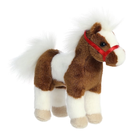 Aurora - Small Brown Breyer - Whinny Bits - 6" Paint Horse - Exquisite Stuffed Animal