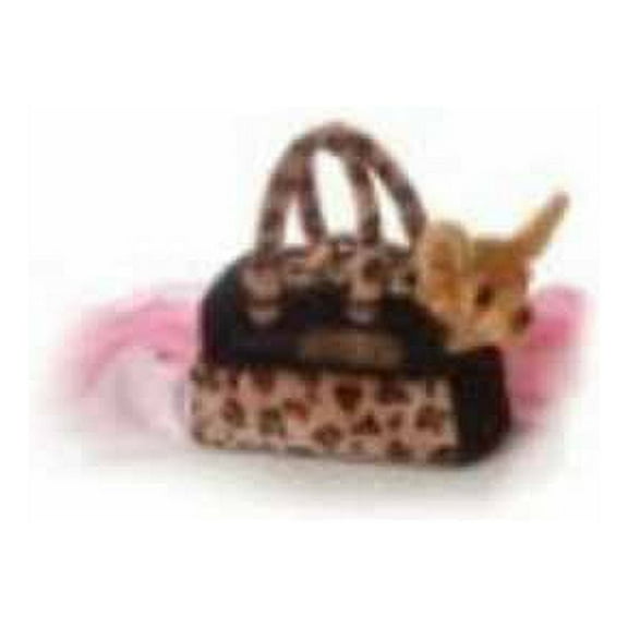 Aurora - Small Brown Fancy Pals - 7" Chihuahua - Fashionable Stuffed Animal