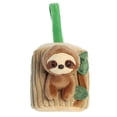 thumbnail image 1 of Aurora - Small Brown Hideouts - 5.5" Sloth - Enchanting Stuffed Animal, 1 of 5