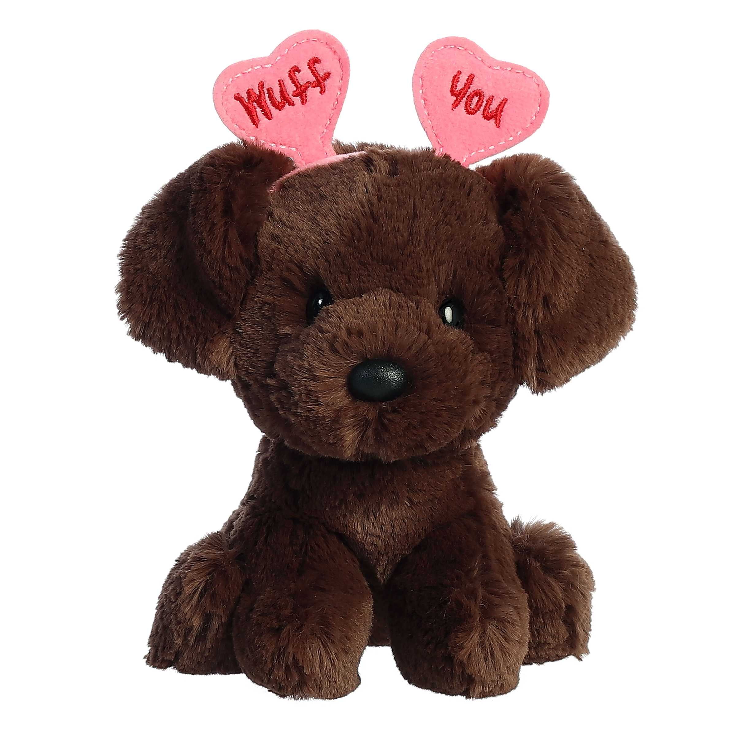Aurora - Small Brown Love On The Mind - 6" Wuff You Chocolate Lab ...