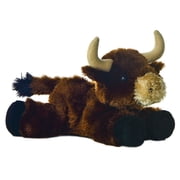 Aurora - Small Brown Mini Flopsie - 8 Brown Toro - Adorable Stuffed Animal