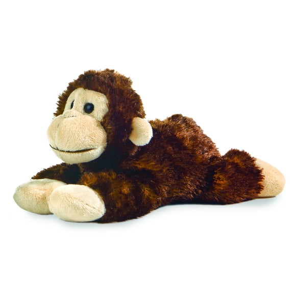 Aurora - Small Brown Mini Flopsie - 8" Cheki Chimp - Adorable Stuffed Animal
