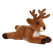 Aurora - Small Brown Mini Flopsie - 8" Deer - Adorable Stuffed Animal