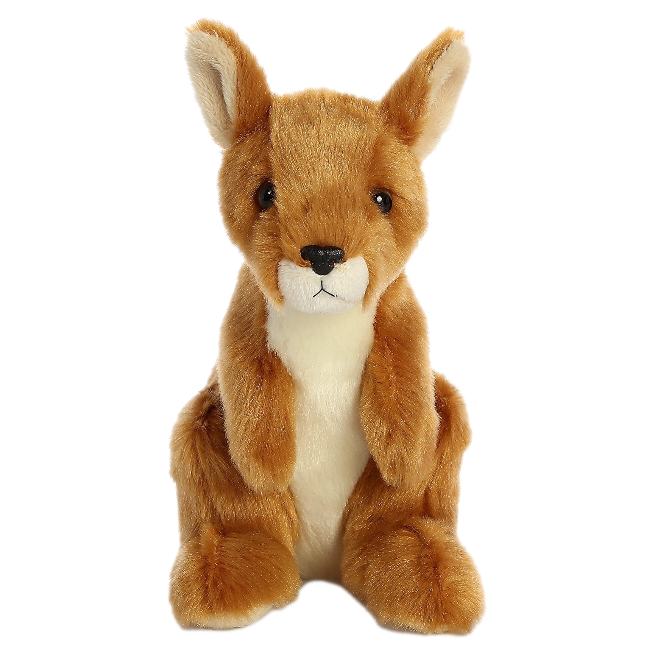 Mini Flopsie Brown Kangaroo Plush Toy, 8 Inches