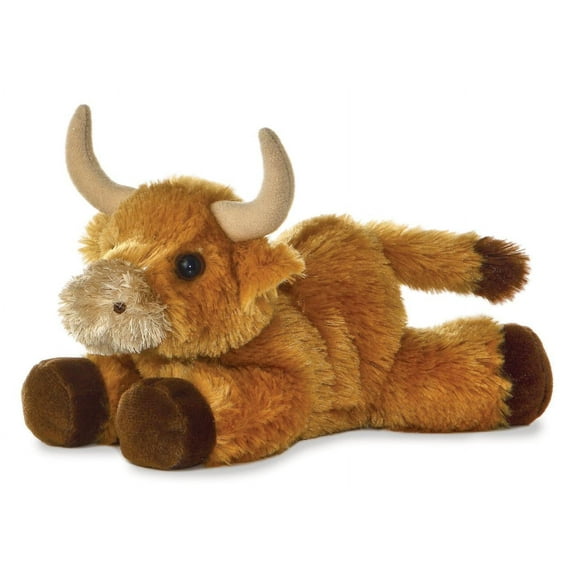 Aurora - Small Brown Mini Flopsie - 8" Toro - Adorable Stuffed Animal