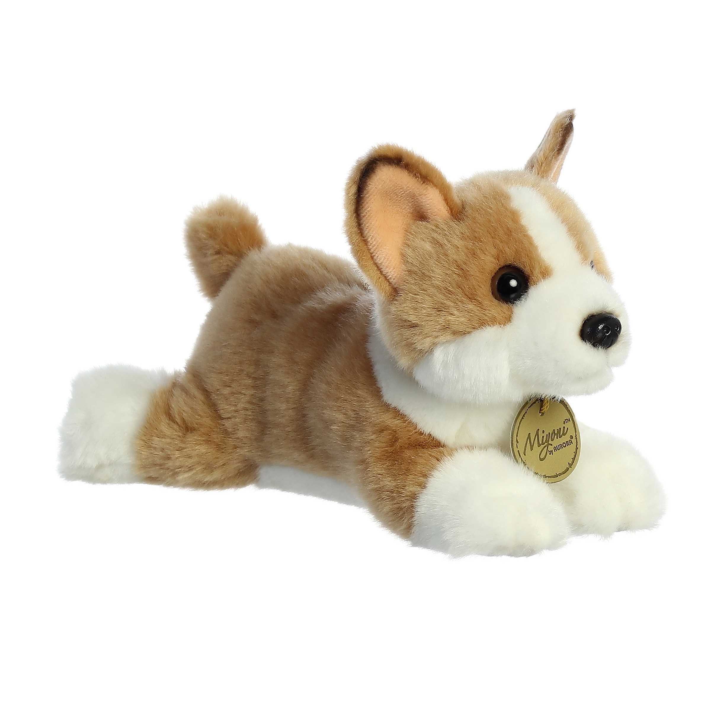 Aurora Miyoni 10.5 Corgi Brown Stuffed Animal : Target