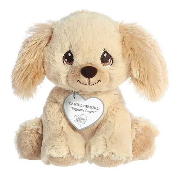 Aurora - Small Brown Precious Moments - 7" Daniel Spaniel - Adorable Stuffed Animal