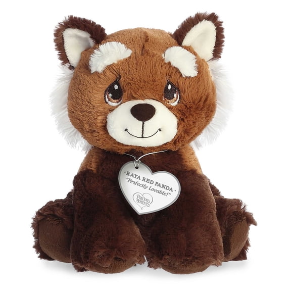 Aurora - Small Brown Precious Moments - 7.5" Raya Red Panda - Adorable Stuffed Animal