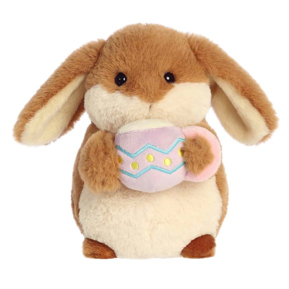 Aurora - Small Bunny Vibrant Stuffed Animal - 7" Springtime Sippers - Spring
