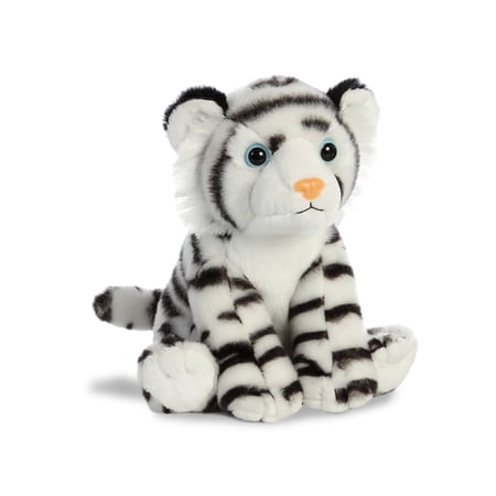 White Tiger Small Destination Nation - Stuffed Animal by Aurora Plush (50464)