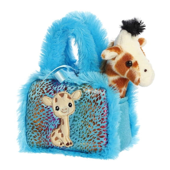 Aurora - Small Giraffe Fancy Pals - Zoo Collection - Fashionable Stuffed Animal