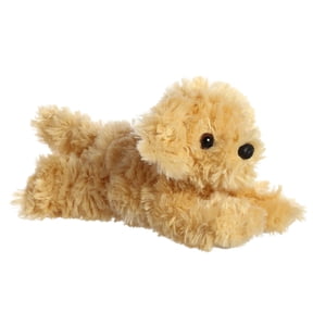 Aurora - Small Gold Mini Flopsie - 8" Ginny Goldendoodle - Adorable Stuffed Animal