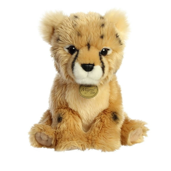 Aurora - Small Gold Miyoni Tots - 8" Cheetah Cub - Adorable Stuffed Animal