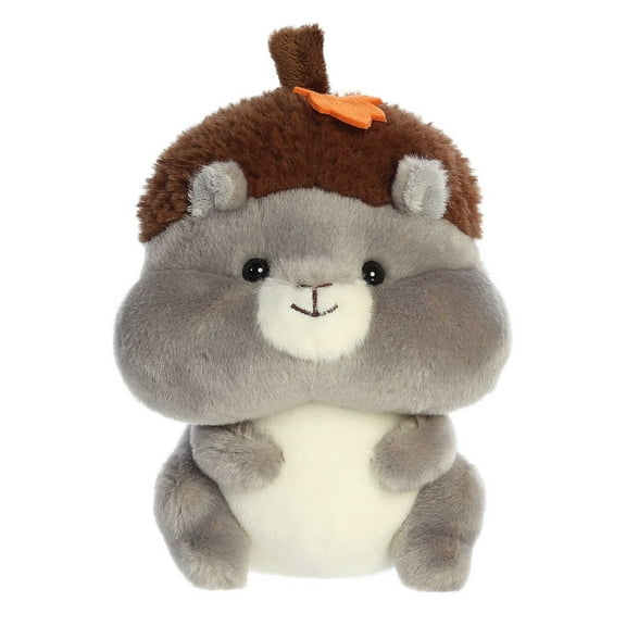 Aurora - Small Gray Holiday - Life In A Nutshell 6.5" Squirrel - Festive Stuffed Animal