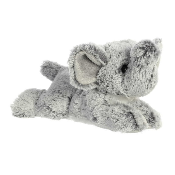 Aurora - Small Gray Mini Flopsie - 8" Leroy Elephant - Adorable Stuffed Animal