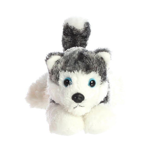 Aurora - Small Gray Mini Flopsie - 8" Mush - Adorable Stuffed Animal