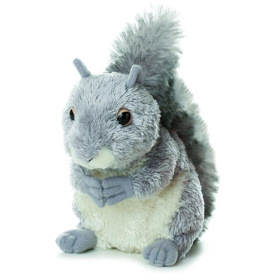 Aurora - Small Gray Mini Flopsie - 6" Nutty - Adorable Stuffed Animal