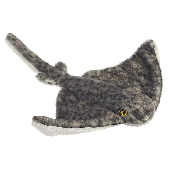 Aurora - Small Gray Mini Flopsie - 10.8" Sting Ray - Adorable Stuffed Animal