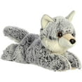 thumbnail image 1 of Aurora - Small Gray Mini Flopsie - 8" Winter Wolf - Adorable Stuffed Animal, 1 of 4
