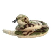 Aurora - Small Green Mini Flopsie - 5.5" Slick Snake - Adorable Stuffed Animal