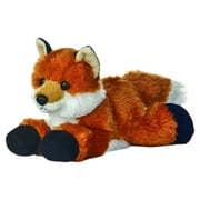 Aurora - Small Orange Mini Flopsie - 8 Foxxie - Adorable Stuffed Animal
