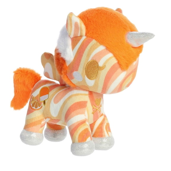 Aurora - Small Orange tokidoki - Frozen Treats Unicorno 8" Orange Swirl - Enchanting Stuffed Animal