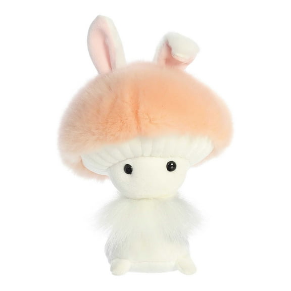 Aurora - Small Peach Spring - 7" Fungi Friends - Vibrant Stuffed Animal