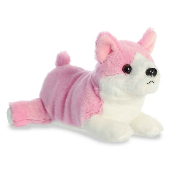 8" Aurora World Mini Flopsie Plush - Rose Corgi