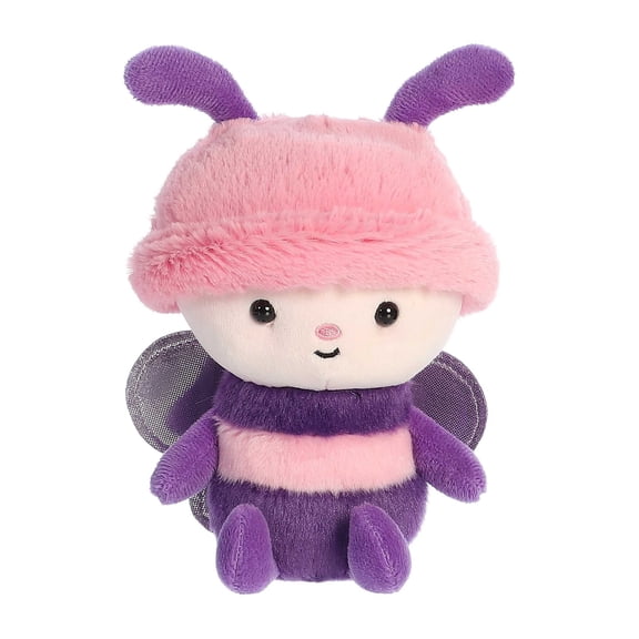 Aurora - Small Pink Spring - Bebe Bugs 7.5" Butterfly - Vibrant Stuffed Animal