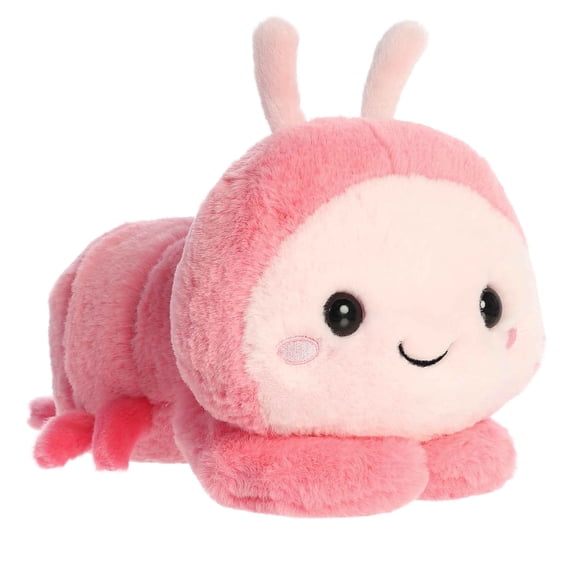 Aurora - Small Pink Too Cute - 9" Shimmi Shrimp - Playful Stuffed Animal
