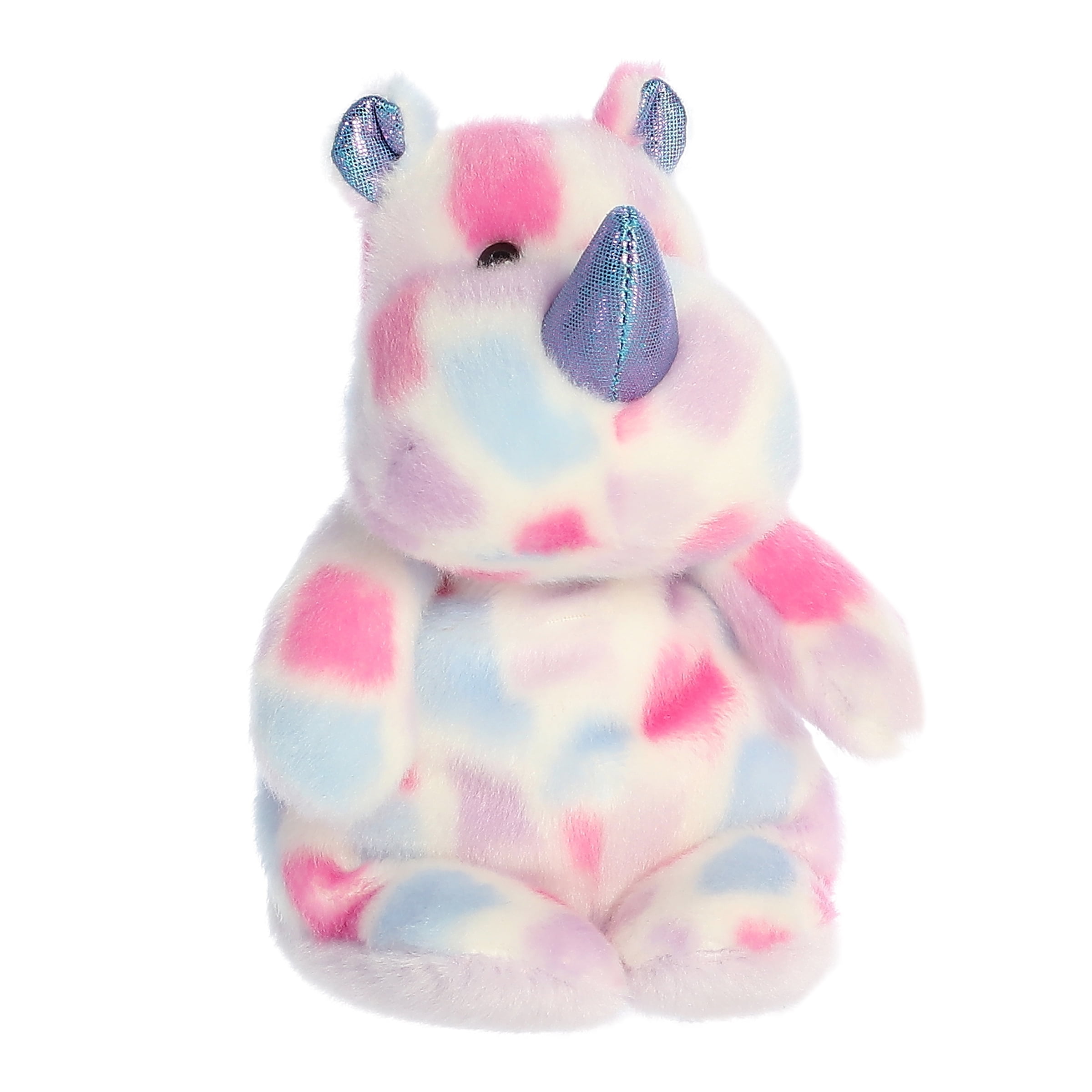 Aurora - Small Purple Jammies - 8" Veryberry Rhino - Vibrant Stuffed ...