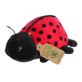 Aurora - Small Red Eco Nation - Eco Softies 6" Ladybug - Responsibly Made Stuffed Animal