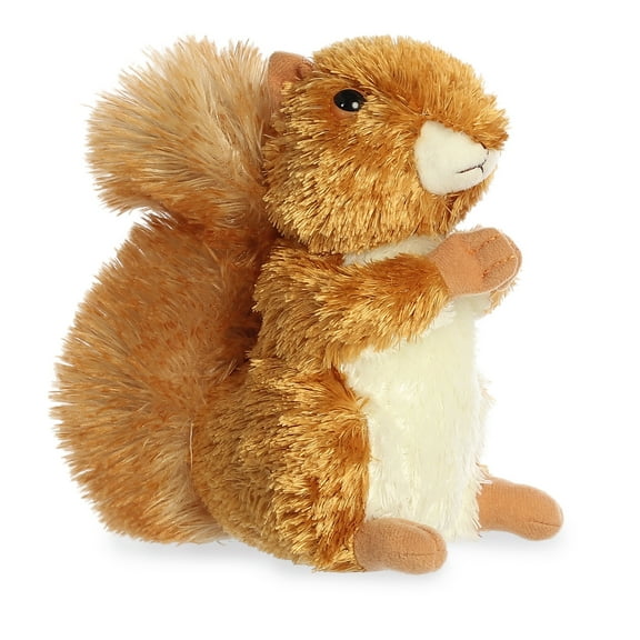Aurora - Small Red Mini Flopsie - 6" Nutsie - Adorable Stuffed Animal