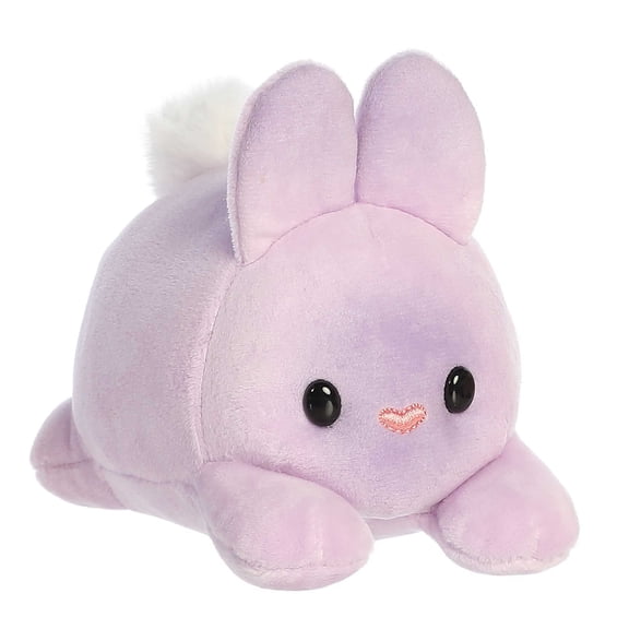 Aurora - Small Ube Spring - 5.5" Bunny Loaf - Vibrant Stuffed Animal