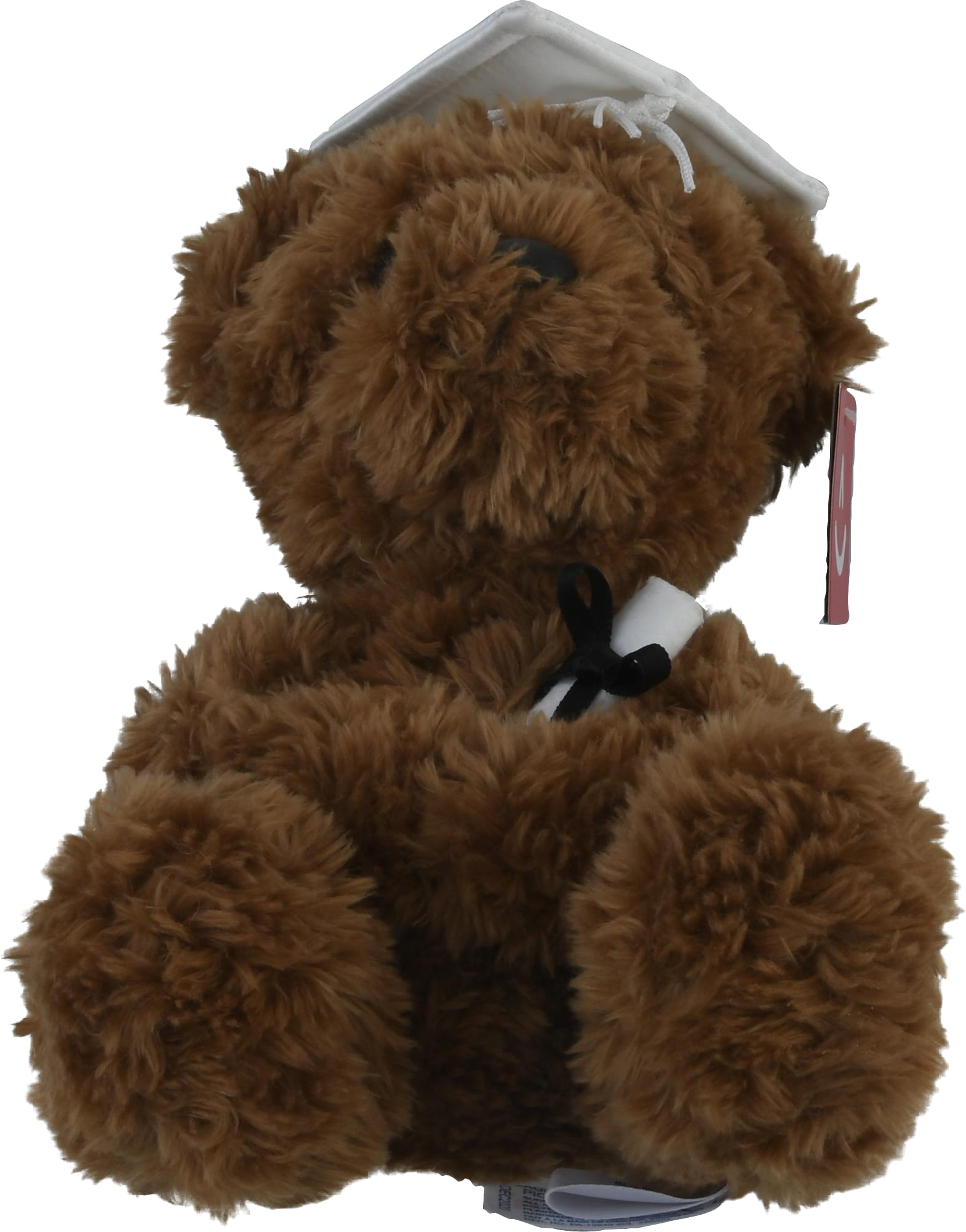 Aurora - Small White Cap Graduation - 8.5" Wagner Bear - Commemorative Stuffed Animal - Walmart.com