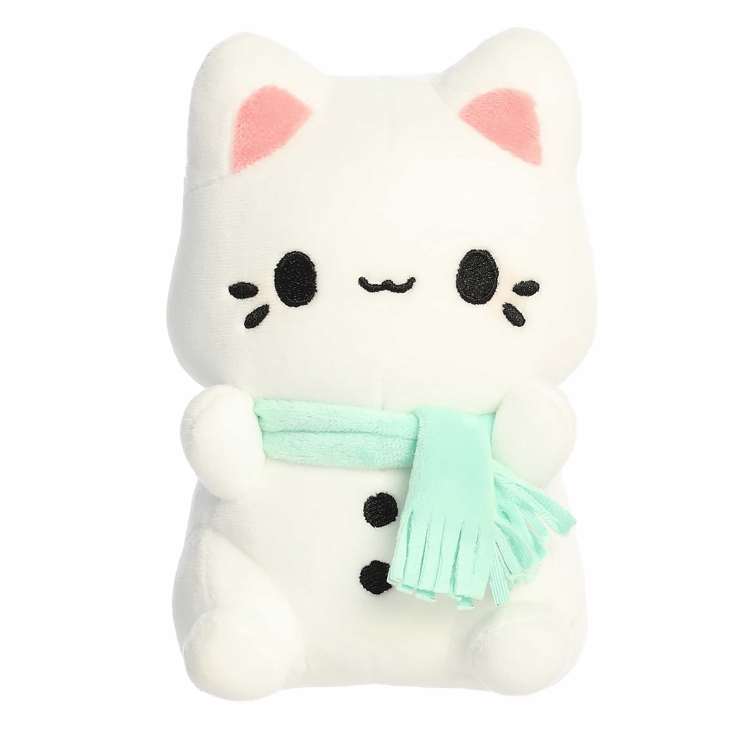 Aurora - Small White Festive Stuffed Animal - 7