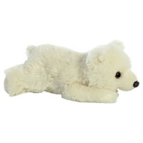 Aurora - Small White Mini Flopsie - 8" Polar Bear - Adorable Stuffed Animal