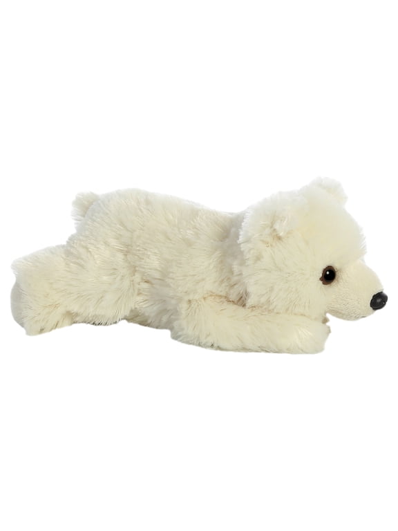 - Small White Mini Flopsie - 8" Polar Bear - Adorable Stuffed Animal