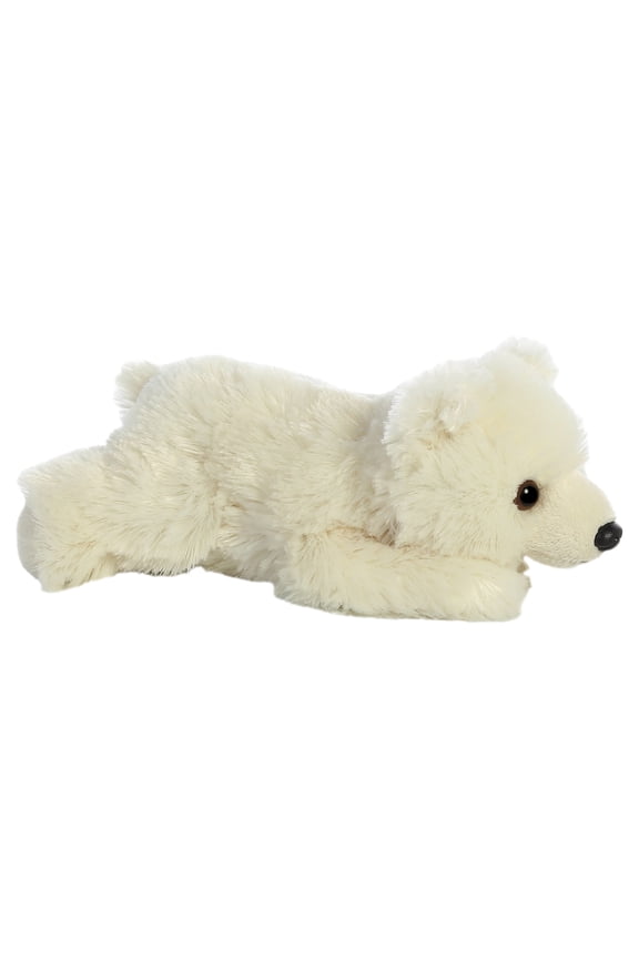 - Small White Mini Flopsie - 8" Polar Bear - Adorable Stuffed Animal